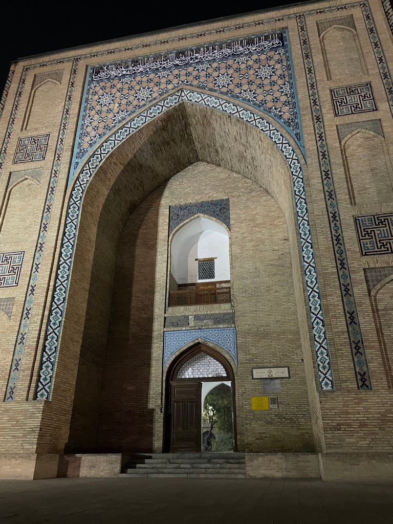 Tashkent Hoja Ahror Valiy Mosque Mr John