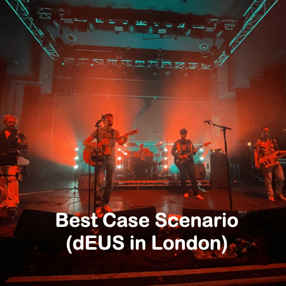 Best Case Scenario dEUS in London mrjohn.blog